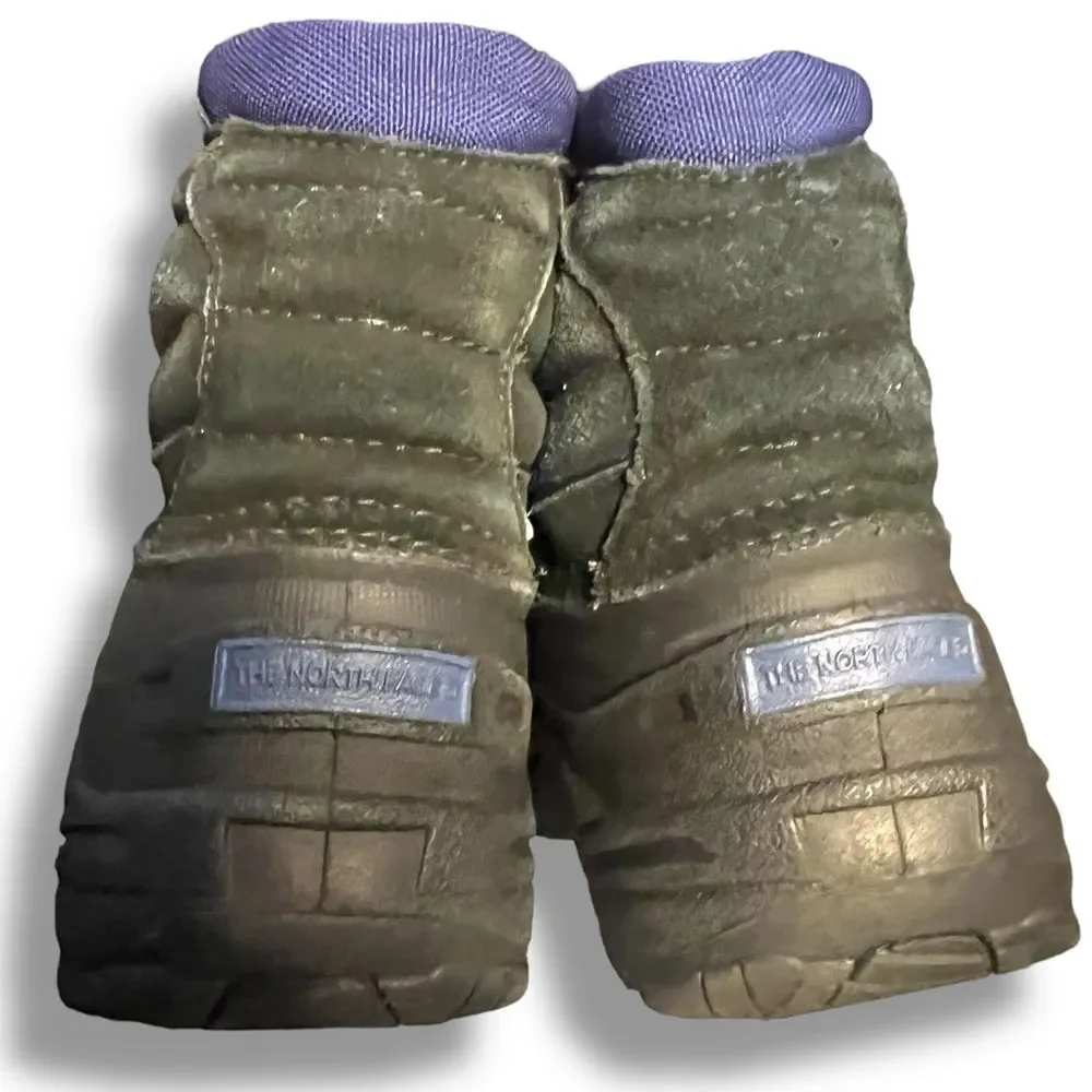 The North Face Powder-Hound Pull-On Boot Black & Blue Outdoor Gorp Boys Size 4